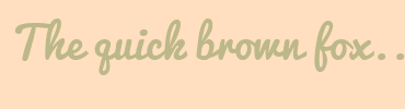 Image with Font Color BCB88A and Background Color FFDFBF